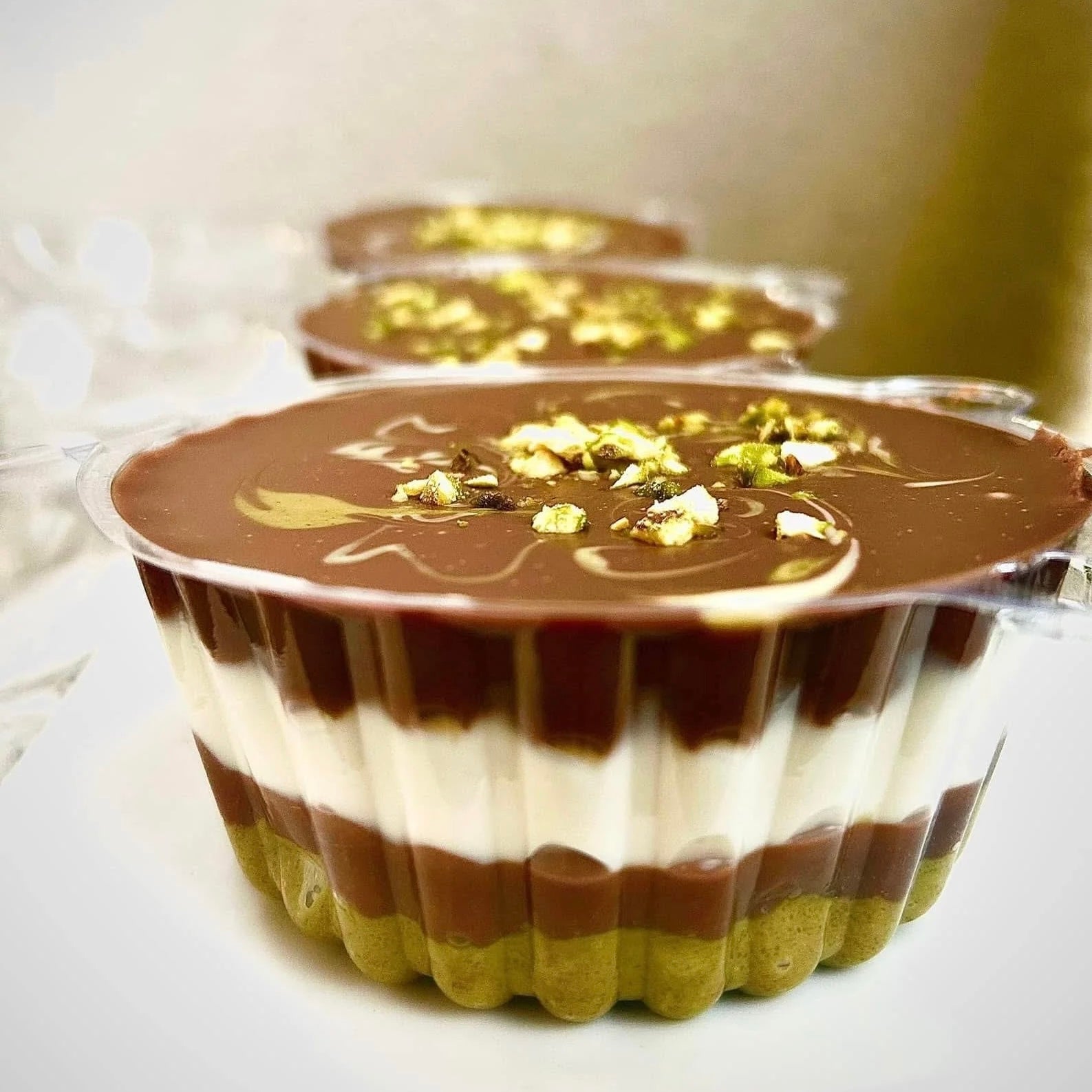 Cream Ganache Cups